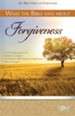 What the Bible Says about Forgiveness Pamphlet