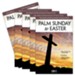 Palm Sunday to Easter Pamphlet - 5 pack