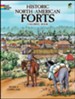 Historic North American Forts Coloring Book