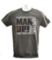 Be The Man God Called You to Be, Man Up Shirt, Gray, Medium