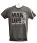 Be The Man God Called You to Be, Man Up Shirt, Gray, Small