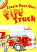 Create Your Own Fire Truck Sticker Activity Book