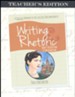 Writing & Rhetoric Book 9: Description & Impersonation  Teacher's Edition - Slightly Imperfect