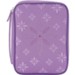 Bedazzled Cross Bible Cover, Purple, Medium