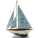 Be Still and Know Metal Sailboat, Small