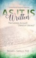 As It Is Written: The Genesis Account Literal or Literary