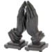 Praying Hands Bookends