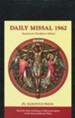 Daily Missal 1962, Genuine Leather, Black