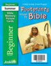 Footprints through the Bible Beginner (ages 4 & 5) Mini Bible Memory Picture Cards