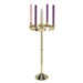 Church Standing Brass Advent Wreath 