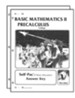 Basic Mathematics II: Precalculus Answer Keys 11-20, Advanced HS/College