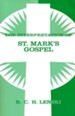 Interpretation of St. Mark's Gospel, Chapters