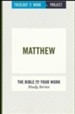 Theology of Work Project: Matthew