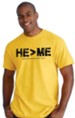 He Is Greater Than Me Shirt, Yellow, Large