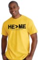 He Is Greater Than Me Shirt, Yellow, X-Large