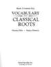 Vocabulary from Classical Roots Book D Answer Key Only  (Homeschool Edition)