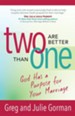 Two Are Better Than One: God Has a Purpose for Your Marriage - eBook