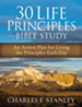 30 Life Principles Bible Study: An Action Plan for Living the Principles Each Day - eBook