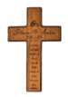 Personalized, Small Cross, Love Never Fails, Cherry