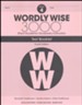 Wordly Wise 3000 Book 4 Tests (4th Edition; Homeschool  Edition)
