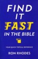 Find It Fast in the Bible: A Quick Topical Reference - eBook