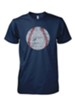 Baseball Word Shirt, Navy, Medium