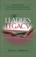 The Leader's Legacy: Preparing for Greater Things