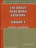 Easy Grammar Ultimate Series: 180 Daily Teaching Lessons, Grade 9 Student Workbook
