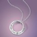 Do Small Things With Great Love, Sterling Silver, Mobius Necklace