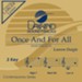 Once and For All, Accompaniment CD