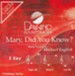 Mary Did You Know (3 Key) Accompaniment, CD