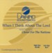 When I Think About The Lord, Accompaniment CD