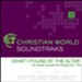 What I Found At The Altar [Music Download]