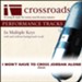 I Won't Have To Cross Jordan Alone (Performance Track with Background Vocals in F) [Music Download]