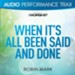 When It's All Been Said and Done [Low Key Without Background Vocals] [Music Download]