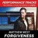 Forgiveness (Performance Tracks) - EP [Music Download]