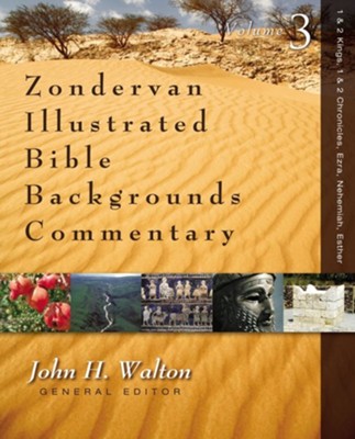 Zondervan Illustrated Bible Backgrounds Commentary, Vol. 3 1&2 Kings, 1&2 Chronicles, Ezra, Nehemiah, Esther - Slightly Imperfect  - 