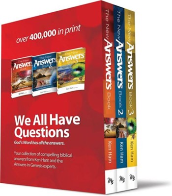 The New Answers Book Boxed Set, Volumes 1-3  -     By: Ken Ham
