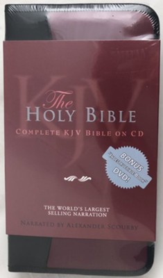 KJV Complete Bible - Audio Bible on CD  -     Narrated By: Alexander Scourby
