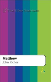 Matthew: T&T Clark Study Guides