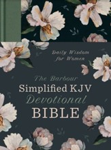 SKJV Daily Wisdom for Women  Devotional Bible--cloth over board