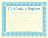 Certificate of Baptism, Blue (6)