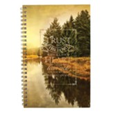 Trust In the Lord With All Your Heart Wirebound Notebook