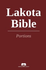 Lakota Bible Portions, Paper