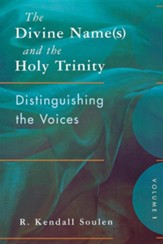 The Divine Name(s) and the Holy Trinity, Volume One: Distinguishing the Voices