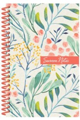 Sermon Notes Journal [Floral]