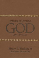 Experiencing God Day by Day, Leathertouch Edition  - Slightly Imperfect