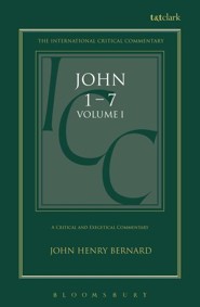 St. John 1-7, International Critical Commentary