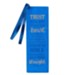 Trust In the Lord With All Your Heart Bookmark, LuxLeather, Blue
