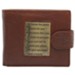 I Know the Plans Genuine Leather Wallet, Brown